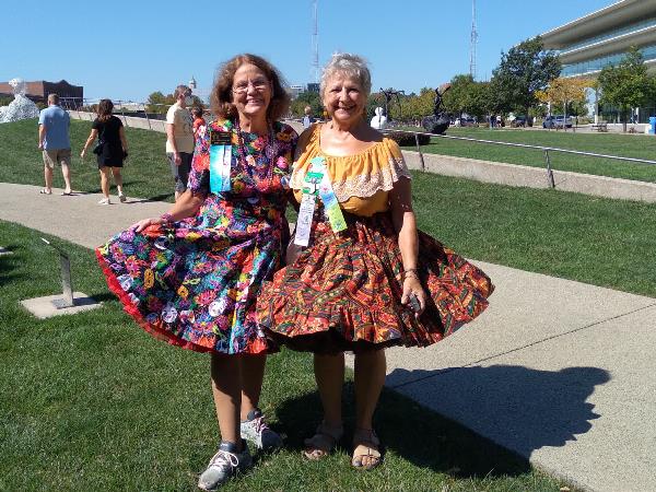 Ginny Fromel and Nancy Marabal - Photo by Velma Doyle